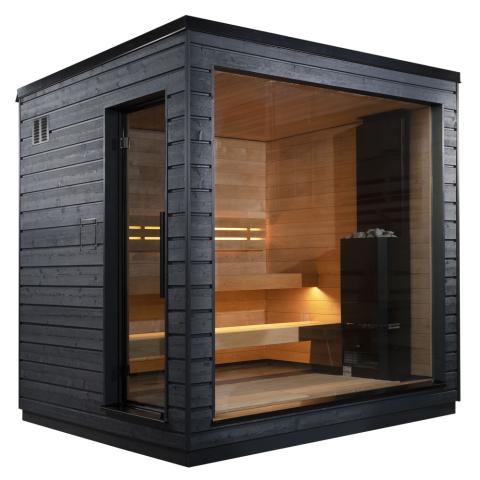 SaunaLife G6 Garden-Series Pre-Assembled Outdoor Sauna